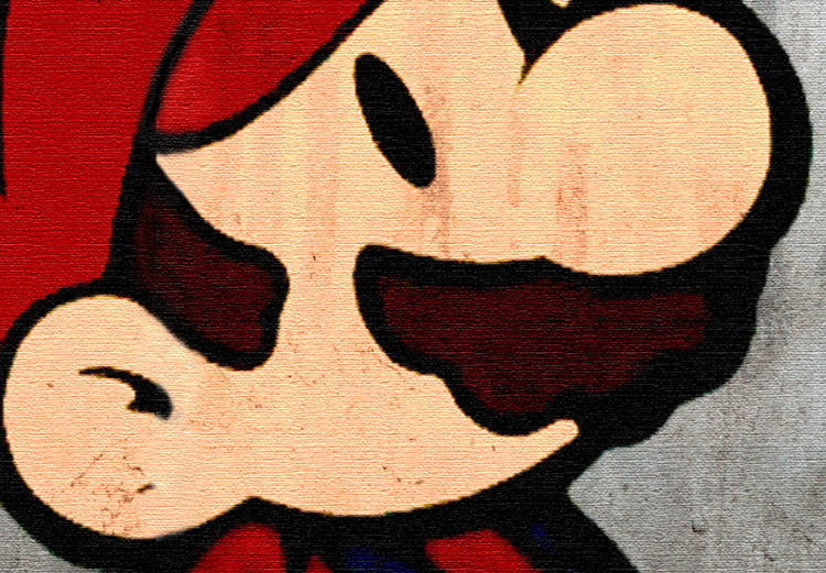 Large canvas print Mario Bros on Concrete [Large Format] 128557 additionalImage 4