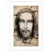 Wall Poster Turin Shroud in Sepia - brown sacred composition with the face of the saint 129357 additionalThumb 19