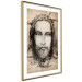 Wall Poster Turin Shroud in Sepia - brown sacred composition with the face of the saint 129357 additionalThumb 7