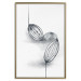 Poster Cocoa Beans - line art of cocoa beans on a contrasting white background 131957 additionalThumb 15