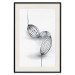 Poster Cocoa Beans - line art of cocoa beans on a contrasting white background 131957 additionalThumb 26