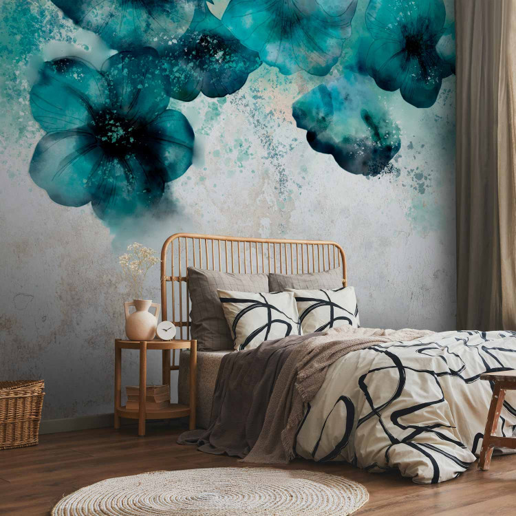 Wall Mural Blue Poppies 134257 additionalImage 2
