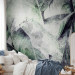 Wall Mural Eclectic jungle - plant motif with exotic leaves with texture 135357 additionalThumb 2