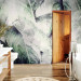 Wall Mural Eclectic jungle - plant motif with exotic leaves with texture 135357 additionalThumb 8