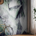 Wall Mural Eclectic jungle - plant motif with exotic leaves with texture 135357 additionalThumb 7