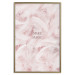 Wall Poster Pink Feathers - fluffy pastel composition with English text 136457 additionalThumb 11