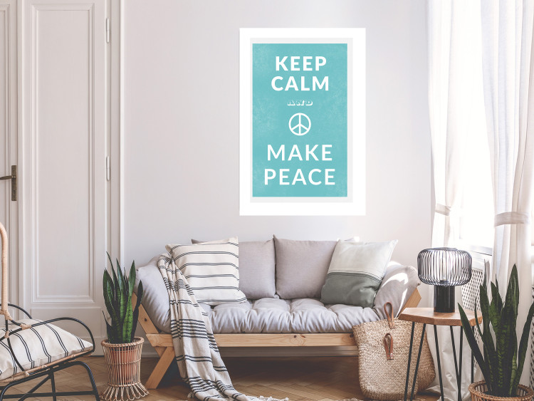 Poster Keep Calm Make Peace [Poster] 142457 additionalImage 9