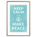 Poster Keep Calm Make Peace [Poster] 142457 additionalThumb 20