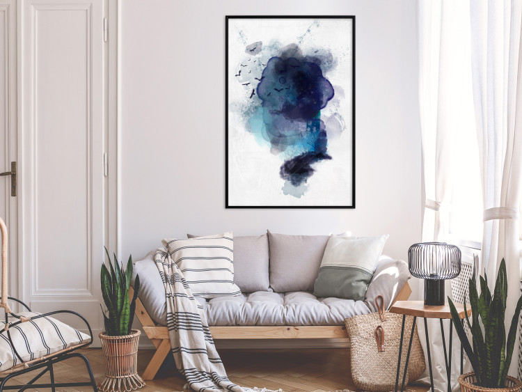Wall Poster Blue Memory [Poster] 142857 additionalImage 3