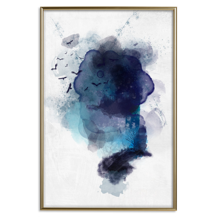 Wall Poster Blue Memory [Poster] 142857 additionalImage 21