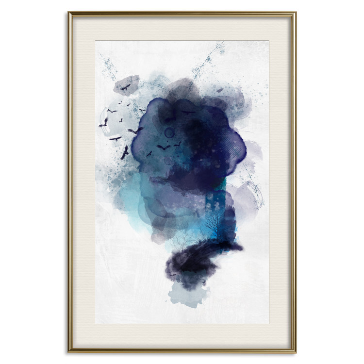 Wall Poster Blue Memory [Poster] 142857 additionalImage 27