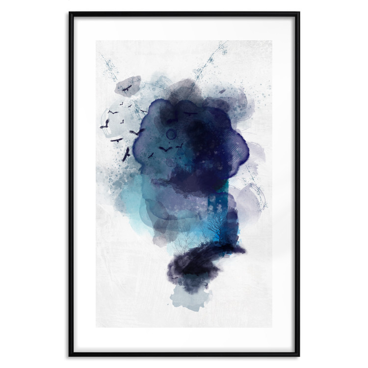 Wall Poster Blue Memory [Poster] 142857 additionalImage 24