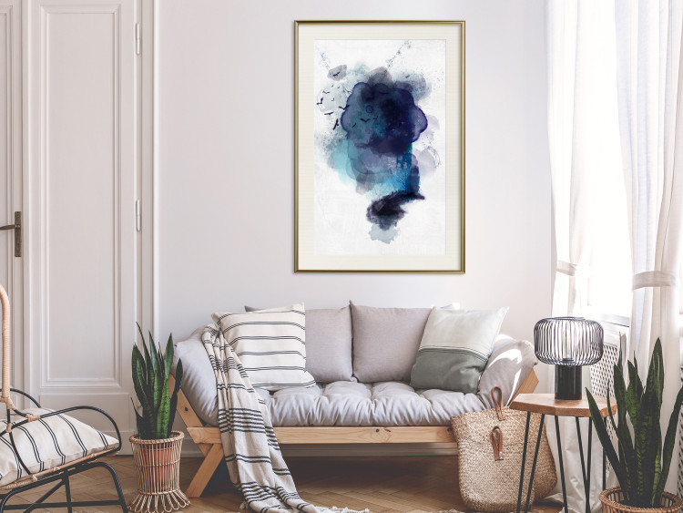 Wall Poster Blue Memory [Poster] 142857 additionalImage 16