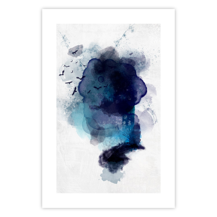 Wall Poster Blue Memory [Poster] 142857 additionalImage 25