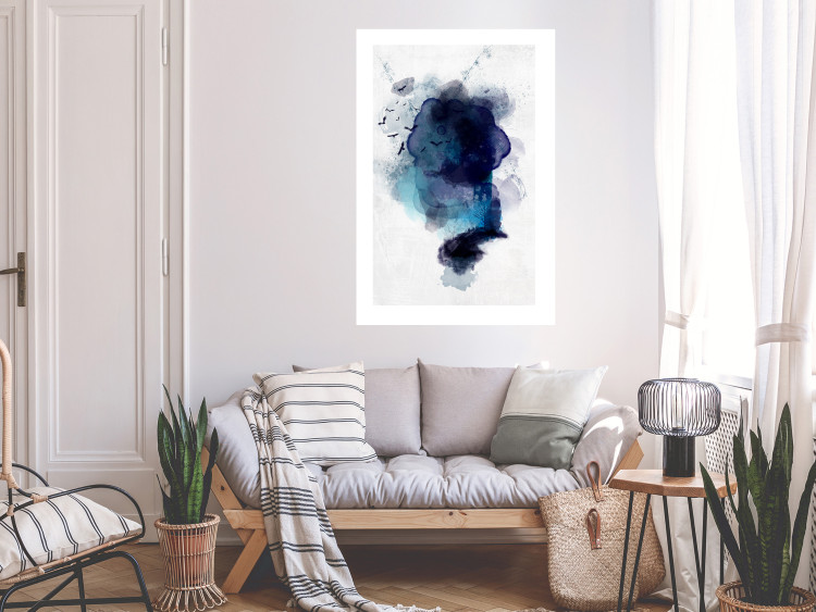 Wall Poster Blue Memory [Poster] 142857 additionalImage 10