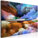 Canvas Print Colorful World (1-piece) Wide - third variant - cool abstraction 143357 additionalThumb 2
