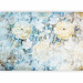 Wall Mural Memories power - composition of flowers on a plant background in vintage style 144357 additionalThumb 5