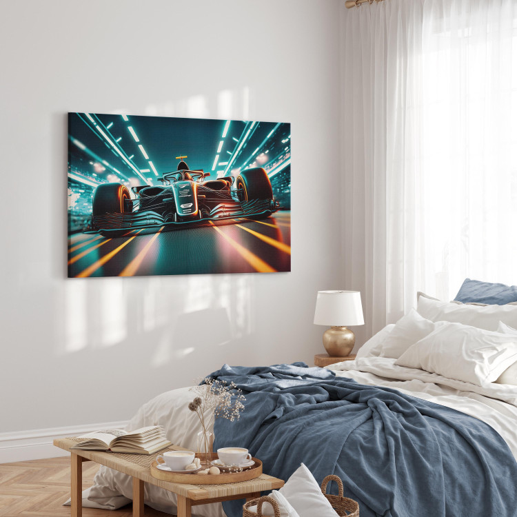 Canvas Deadly Speed ​​- Formula 1 Car Racing to the Player’s Room 150657 additionalImage 10