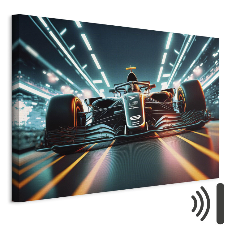 Canvas Deadly Speed ​​- Formula 1 Car Racing to the Player’s Room 150657 additionalImage 8