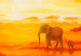 Canvas Art Print Desert in the sunset 49457 additionalThumb 3