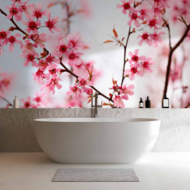 Wall Mural Symbol of Japan - Cherry Blossom Sakura - Bright Japanese Floral Motif 60657 additionalImage 8