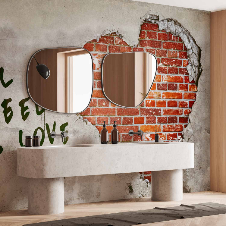 Wall Mural Love is all you need - Artistic Mural with Text and Love Motif 60757 additionalImage 8