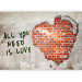 Wall Mural Love is all you need - Artistic Mural with Text and Love Motif 60757 additionalThumb 5
