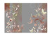 Wall Mural Composition with neutral colours - ornaments with floral patterns 97157 additionalThumb 1