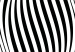 Canvas Art Print Psychedelic Waves (1-part) - Abstraction in Black and White Background 115067 additionalThumb 4