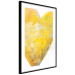 Poster Sunny Heart - abstraction with a love symbol in shades of yellow 117767 additionalThumb 13