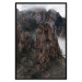 Poster High Mountains - landscape with a view of mountain peaks in dense fog 118467 additionalThumb 18