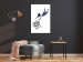 Canvas Print Fly away shopping - minimalist Banksy style graphics 118667 additionalThumb 3
