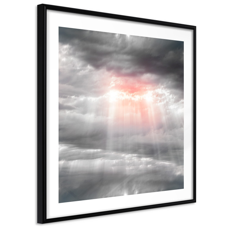Poster Providence - landscape of the sky with the sun breaking through clouds 120467 additionalImage 13