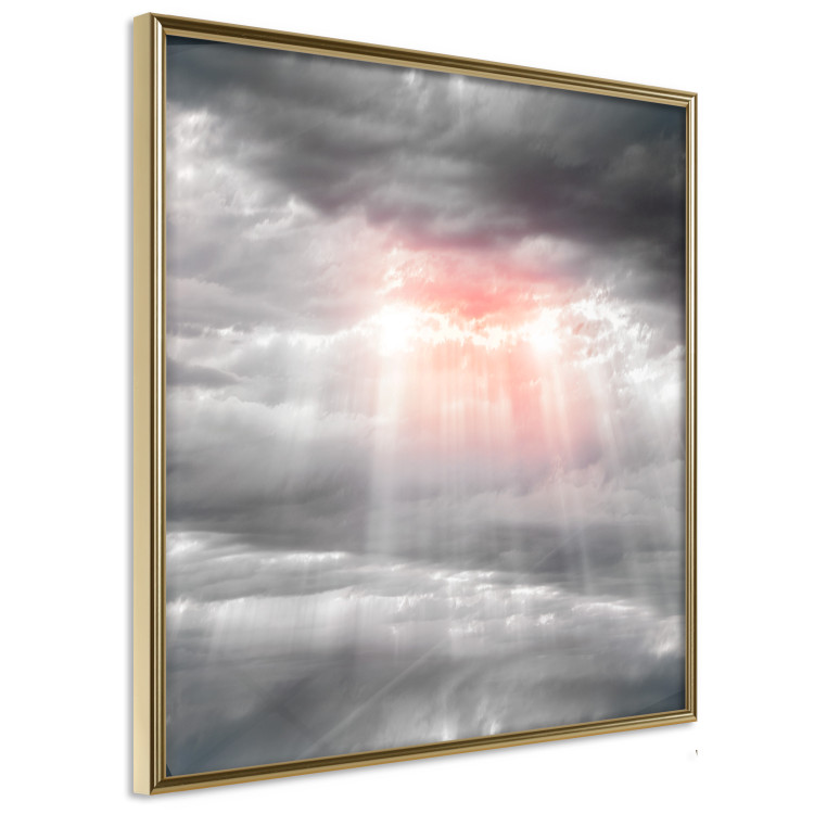 Poster Providence - landscape of the sky with the sun breaking through clouds 120467 additionalImage 14