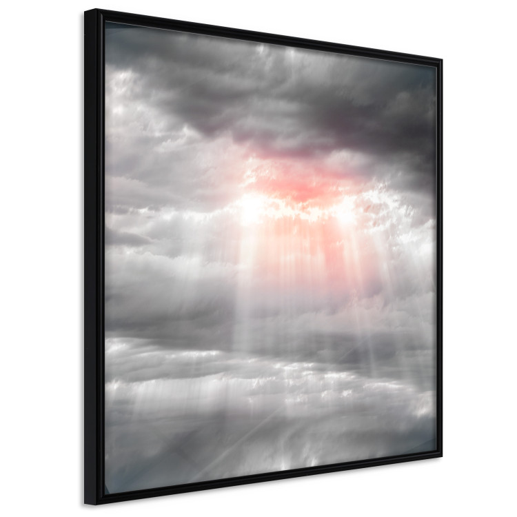 Poster Providence - landscape of the sky with the sun breaking through clouds 120467 additionalImage 10