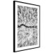 Poster Cold Stream - black and white winter landscape of a snow-covered forest 123367 additionalThumb 13