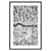 Poster Cold Stream - black and white winter landscape of a snow-covered forest 123367 additionalThumb 17
