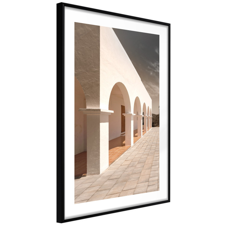 Wall Poster Sunny Arcades - stone walkway and architecture in sunlight 123767 additionalImage 3
