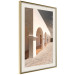 Wall Poster Sunny Arcades - stone walkway and architecture in sunlight 123767 additionalThumb 14