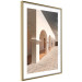 Wall Poster Sunny Arcades - stone walkway and architecture in sunlight 123767 additionalThumb 5