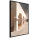 Wall Poster Sunny Arcades - stone walkway and architecture in sunlight 123767 additionalThumb 4