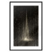 Wall Poster Snowstorm - landscape of falling snowflakes' glow against a night backdrop 125067 additionalThumb 15