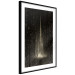 Wall Poster Snowstorm - landscape of falling snowflakes' glow against a night backdrop 125067 additionalThumb 11