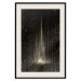Wall Poster Snowstorm - landscape of falling snowflakes' glow against a night backdrop 125067 additionalThumb 18