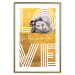 Wall Poster I Love You like You Love Me - English text on a yellow background 125367 additionalThumb 14