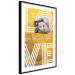 Wall Poster I Love You like You Love Me - English text on a yellow background 125367 additionalThumb 11