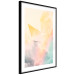 Wall Poster Origami - paper boat in cloud of clouds in a colorful rainbow motif 125667 additionalThumb 13