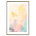 Wall Poster Origami - paper boat in cloud of clouds in a colorful rainbow motif 125667 additionalThumb 9