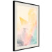 Wall Poster Origami - paper boat in cloud of clouds in a colorful rainbow motif 125667 additionalThumb 3