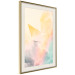 Wall Poster Origami - paper boat in cloud of clouds in a colorful rainbow motif 125667 additionalThumb 2